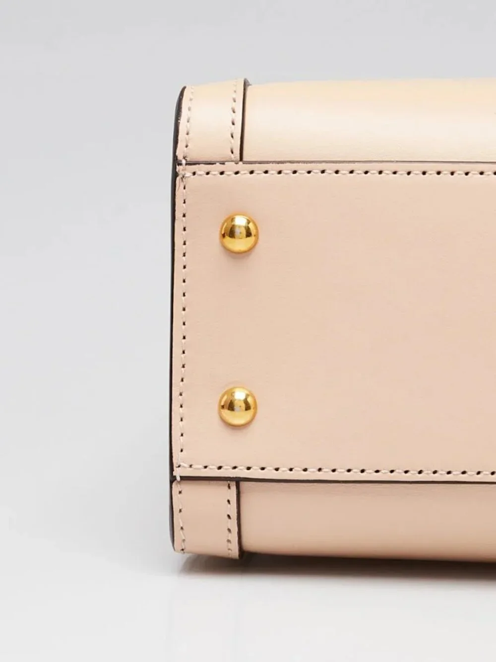 Gucci Beige Smooth Leather Small Diana Tote Bag